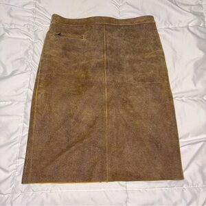 BCBGMaxAzria Brown Mini Skirt